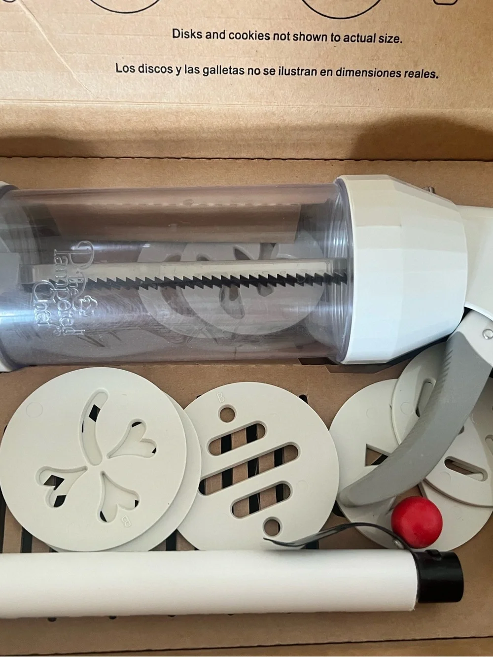Pampered Chef - 1525 Cookie Press -